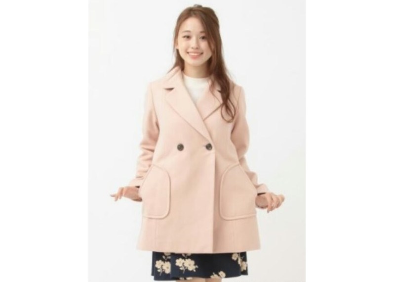 Earth Music & Ecology- ladies pink coats-size L